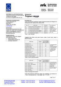 MK-godkendelse indervægge