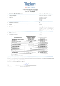 Triplan DoP trapezplade