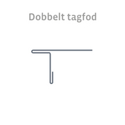 Dobbelt tagfod. Bygningsprofiler på specialmål.