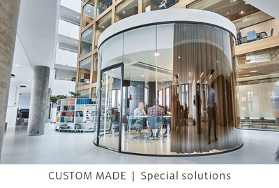 Triplan custom-made glazed walls