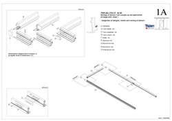 Montagevejledning TRIPLAN LITE 47 - 50 dB dør overglas
