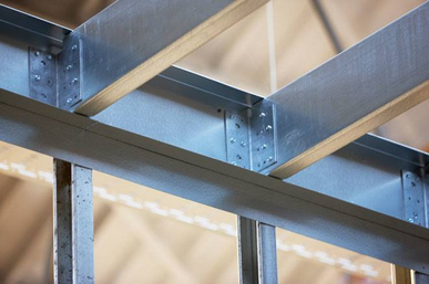 Triplan etagedæk i stål