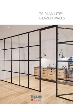 Brochure TRIPLAN LITE glazed walls