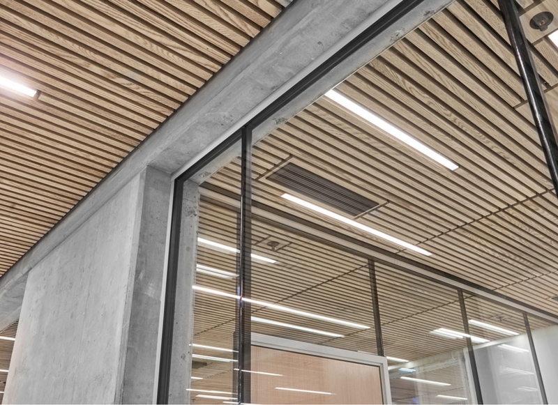 TP Acoustic sound-rated glas wall