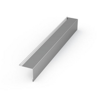 Vinkelkant i aluminium. Triplan