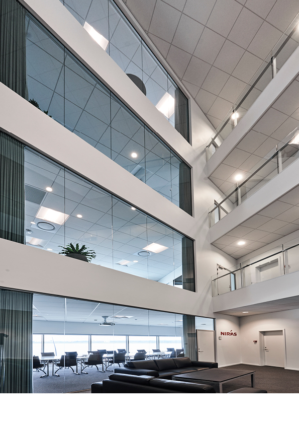 TP Lite glaspartier. Semco Maritime, Esbjerg