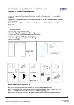 Assembly Instruction TP Fire Alu