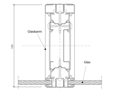 Flexica TF1 glas 125 (TF1-glas 125)