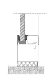 Bottom solution TP Fire Lite S. Unclass. - EW60. Section depth 50 mm.