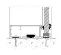 Bottom solution TP Lite Twin. Single glass.